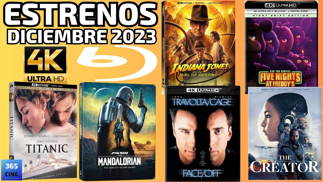 COLECCIÓN CLÁSICA DE HOLLYWOOD (5 PELÍCULAS) 4K ULTRA HD + BLU-RAY