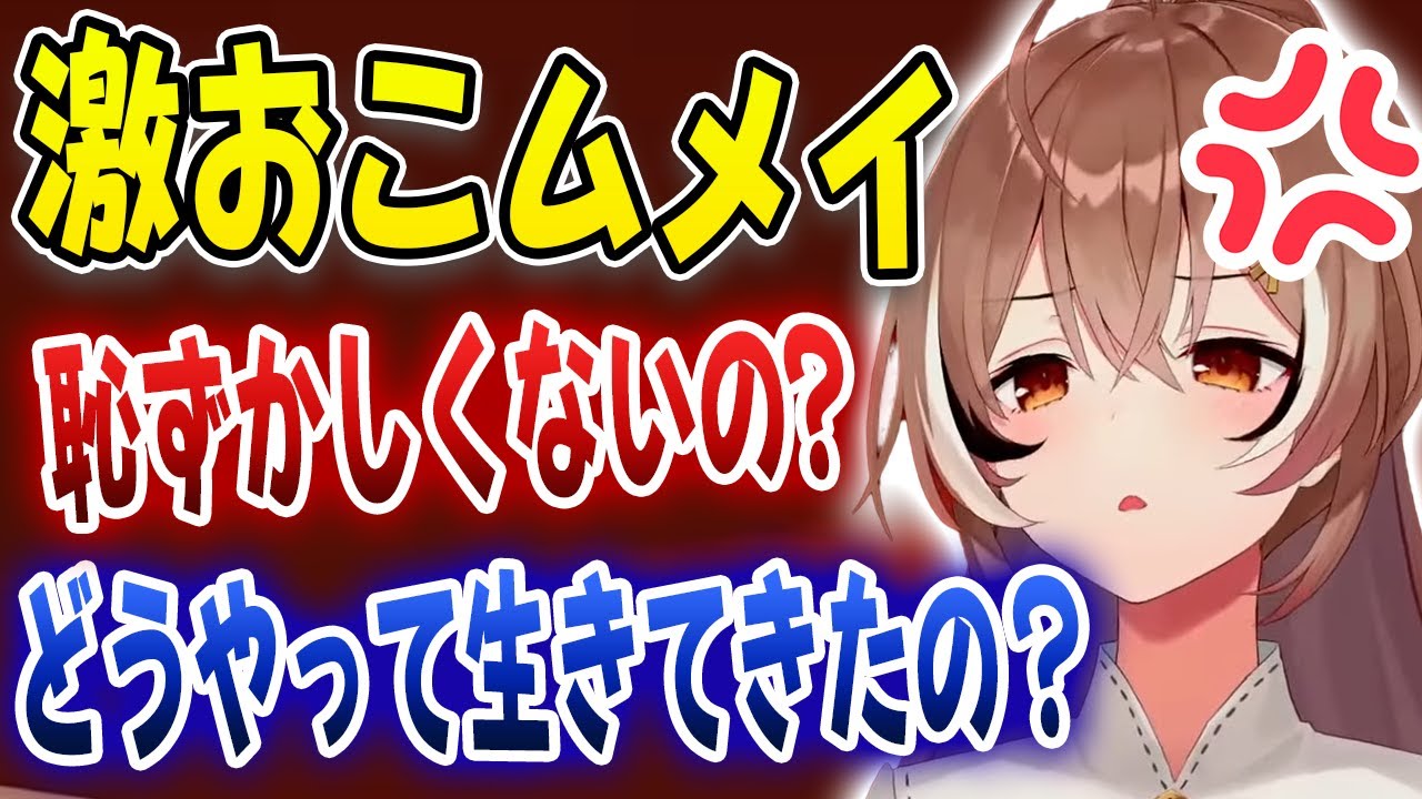 ある人たちにマジギレするムメイちゃん【ホロライブ/七詩ムメイ】