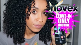 Видео Leave-in Conditioner ONLY Curly Hair Styling Routine using Novex HairCare (автор: First Class Curls)