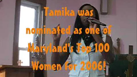 Tamika Johnson Hall speaking at Church (Demo Reel)