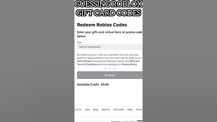 Guessing Roblox Gift Card Codes (IT WORKED!!!) #roblox #giftcard #robux