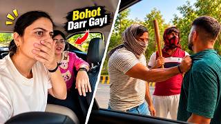 Download lagu I Did a Road Rage Prank on My Wife & Saali 😂