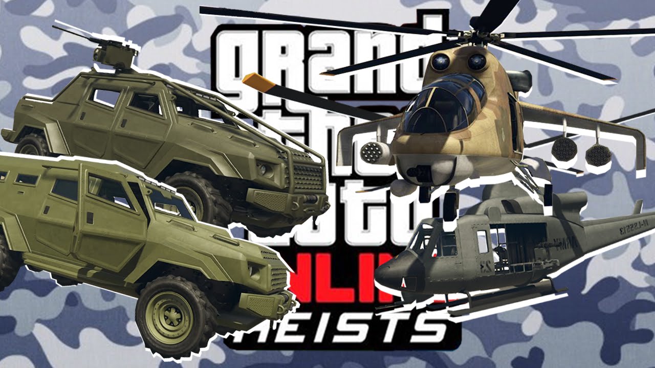 De transporte militar GTA 5 - a lista de todos os veículos