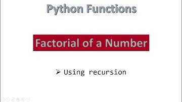 Factorial of a Number || Python [ Hindi ]