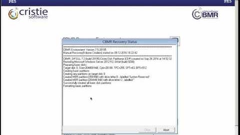 Christie Bare Metal Restore
