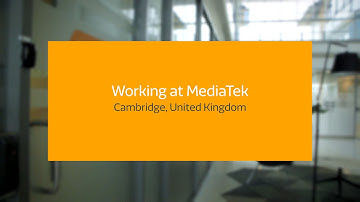 Working at MediaTek UK - Cambourne Office, England