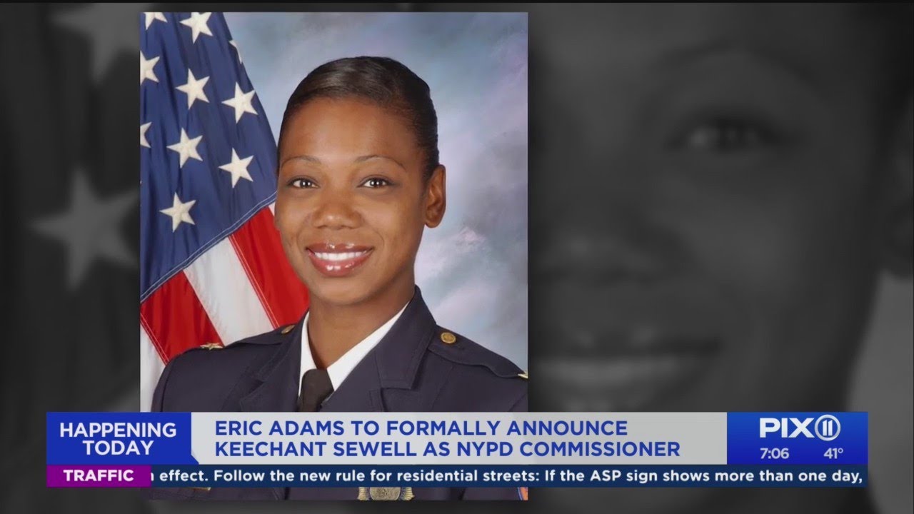 New York mayor-elect taps Keechant Sewell to be the NYPD's first ...