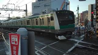 埼京線E233系7000番台ハエ101編成各停新宿行
