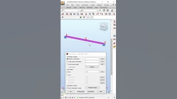 Superbar or Join Steel Member to Design in Robot Structural Analysis #Shorts