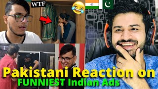 Pakistani React on Triggered Insaan FUNNIEST Indian Ads and Actually Tried Them | Reaction Vlogger