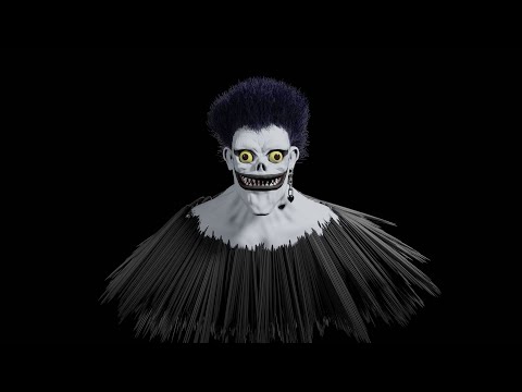 Ryuk - Death Note リューク 3Dモデリング