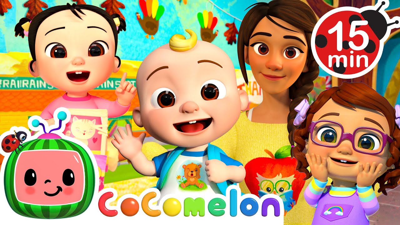 Be Thankful At School | CoComelon | Songs and Cartoons | Best Videos for Babies