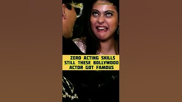 Zero Acting Skills, Still Got Famous | Bollywood Actors #shorts #bollywood