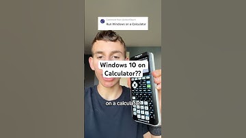 I don’t think Windows on a Calculator will work… #windows #techfacts #techtok