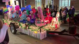 Christmas 12/6/19 Girl Scouts Candy Land Float Harrodsburg Main Street