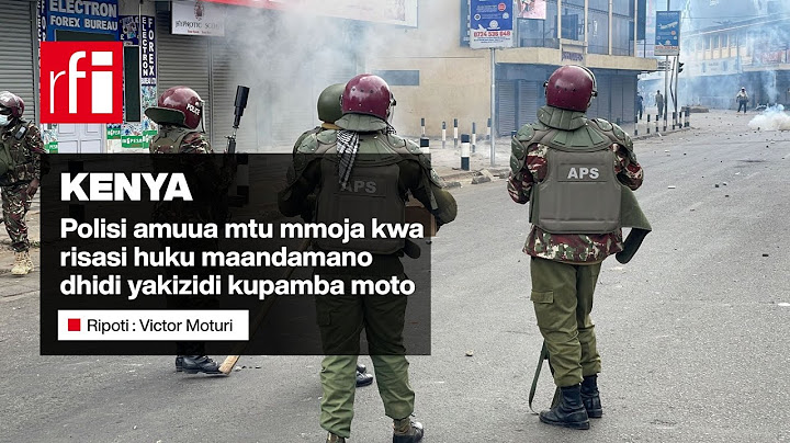 Kenya: Mchuuzi wa barakoa apigwa risasi kichwani na polisi jijini Nairobi