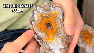 Are this Agates FAKE?