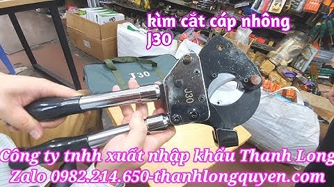GỬI KÌM CẮT CÁP NHÔNG J30 CHO ANH BẢO Ở GÒ VẤP