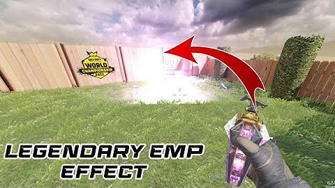 Legendary Emp Effect Codm