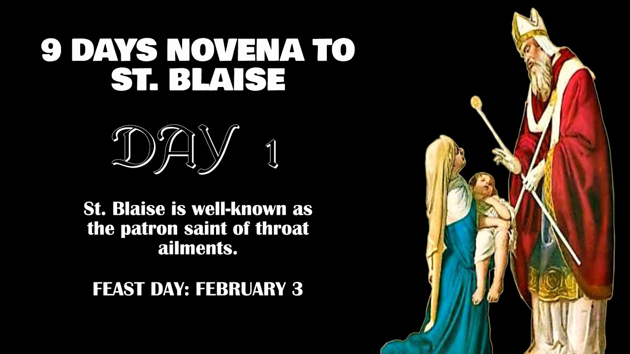 9 DAYS NOVENA TO ST BLAISE II DAY 1 YouTube
