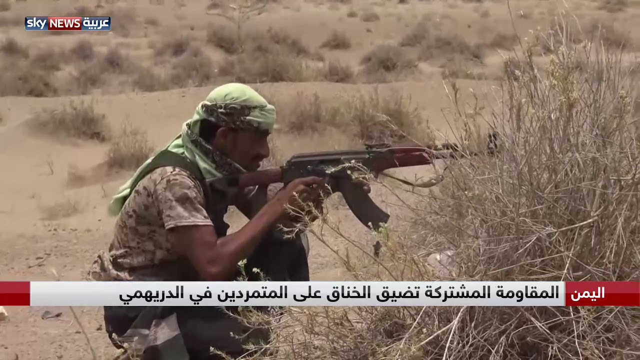 المقاومة المشتركة تواصل حصار الحوثيين داخل مركز مديرية الدريهمي