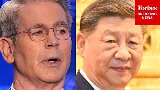 Bessent: China Economy On 'Unsustainable Model That Is Not Only Harming China, But The Entire World'