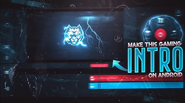 How to make gaming intro in kinemaster | How to make intro for gaming channel | Tech IB
