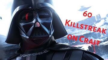 Star Wars Battlefront 2 - Darth Vader 60 Killstreak on Crait