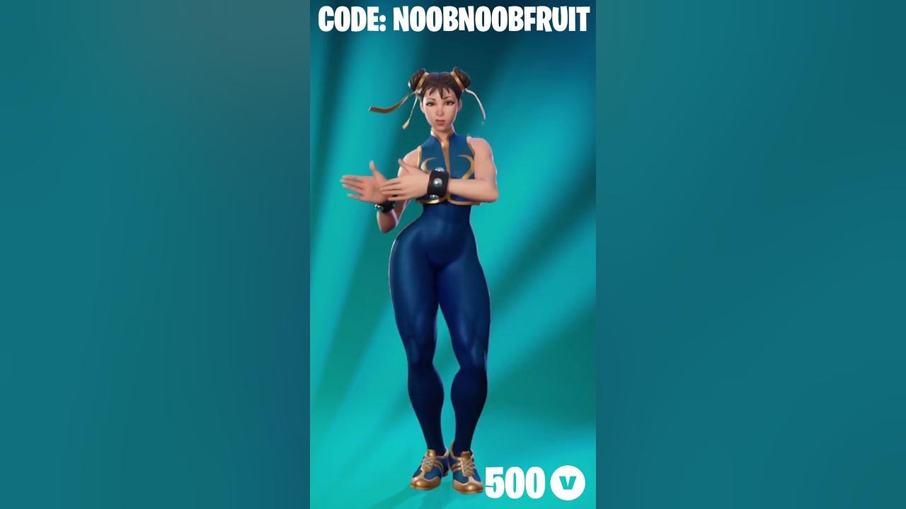 CHILDLIKE THINGS Emote Showcase ft. Chun-Li | Fortnite x FKA TWIGS & NORTH WEST #shorts
