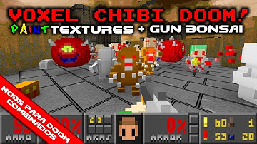 Voxel Chibi Doom! + PaintTextures + Gun Bonsai [Combined Doom Mods]