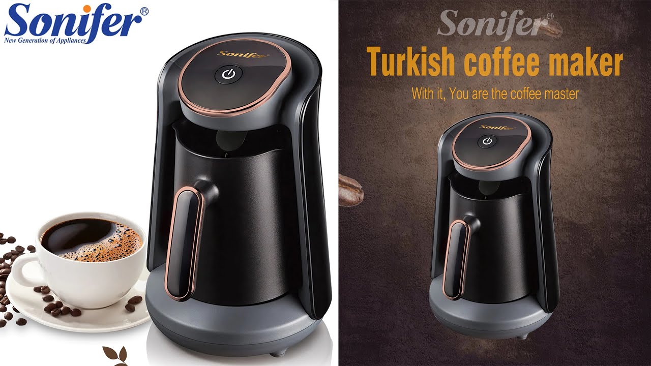 home office coffee machine Automatic Turkish Coffee Machine Electric Pot AC  220~240V Ground Coffee Maker H9 - AliExpress