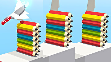 MAX LEVEL Slice it all 🔪🏆🍀💥: All Levels Gameplay Walkthrough Android ,iOS NEW UPDATE #gameplay