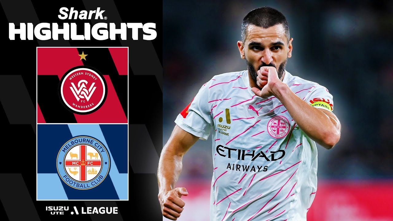 Western Sydney Wanderers v Melbourne City | SHARK HIGHLIGHTS | Isuzu UTE A-League 2025-26 | Round 16