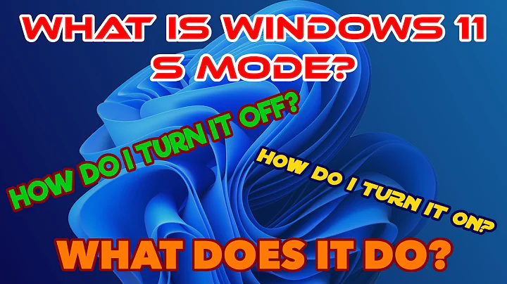 What is Windows 11 S Mode? How do I turn it On? How to do I turn it Off? #All #About #Win11 #S-Mode