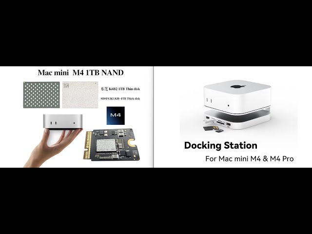 Mac mini M4 Pro 24GBメモリ 2TBストレージ M4 Mac mini SSD Has Already Been Modded To A 2TB Upgrade