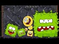 RED BALL 4  SPONGEBOB BALL &amp; OM NOM BALL &#39;FUSION BATTLE&#39; with SPONGEBOB &amp; OM NOM BOSSES VOLUME 1 &amp; 5