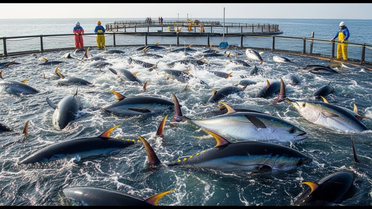 How Japan Raises Sushi-Grade Bluefin Tuna | Inside Sustainable Tuna Farming