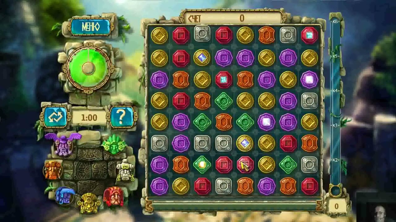 Walkthrough. Treasures Of Montezuma 3. #26. Game Cartoon.