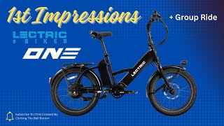 Lectric ONE Ebike 1st Impressions/Group Ride