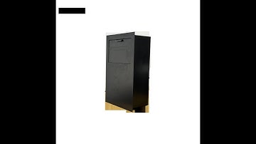 WELDON-- Zurich Parcel & Mail Letterbox