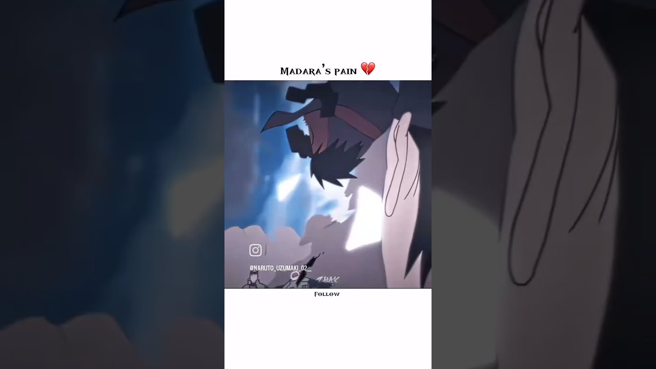 Madara Pains His Brother Izuna