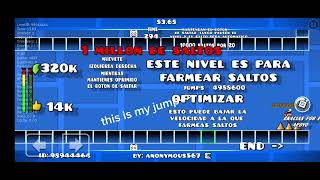 Infinite jump hack!||geometry dash level 