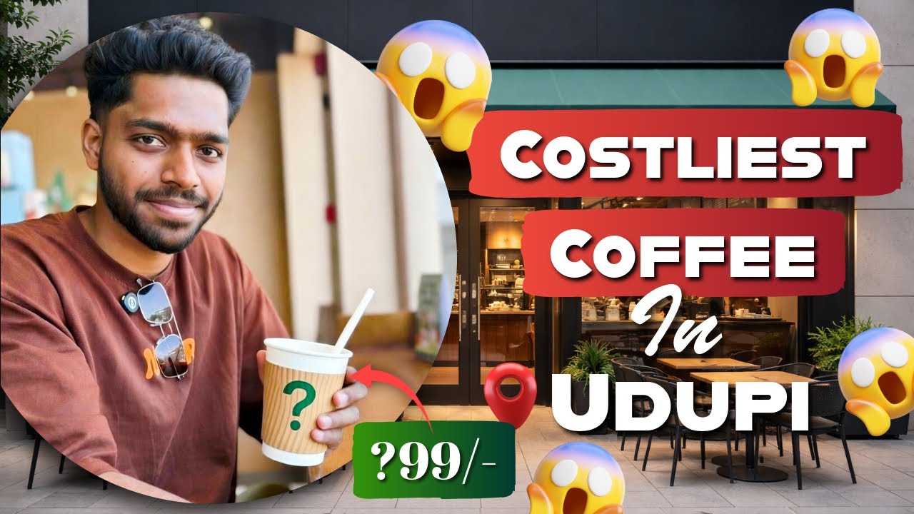 COSTLIEST COFFEE IN UDUPI (kannada) #kundapura #kannada #udupi 