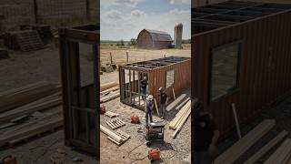 🏠 Amazing Container House Transformation | Tiny Home Design #shorts #container #house