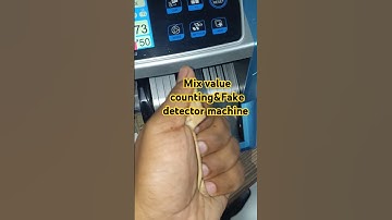 Mix value counting &Fake Detector sorting machine #repairing#machine#smallbusinessideas#repair