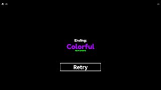 Colorful Ending - easiest game on roblox