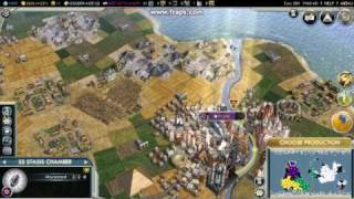Civilization 5 Science (Space) Victory Animation