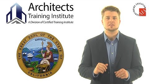 Continuing Education for Architects in California