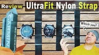 Garmin UltraFit Nylon Strap | FULL REVIEW | Enduro vs 955 vs Fenix 7s bands (26mm, 22mm 20mm)