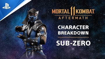 Mortal Kombat 11 Aftermath - Deep Freeze: Sub-Zero Character Breakdown | PS Competition Center